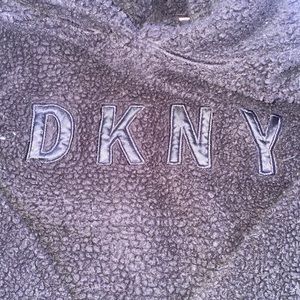 DKNY fluffy hoodie